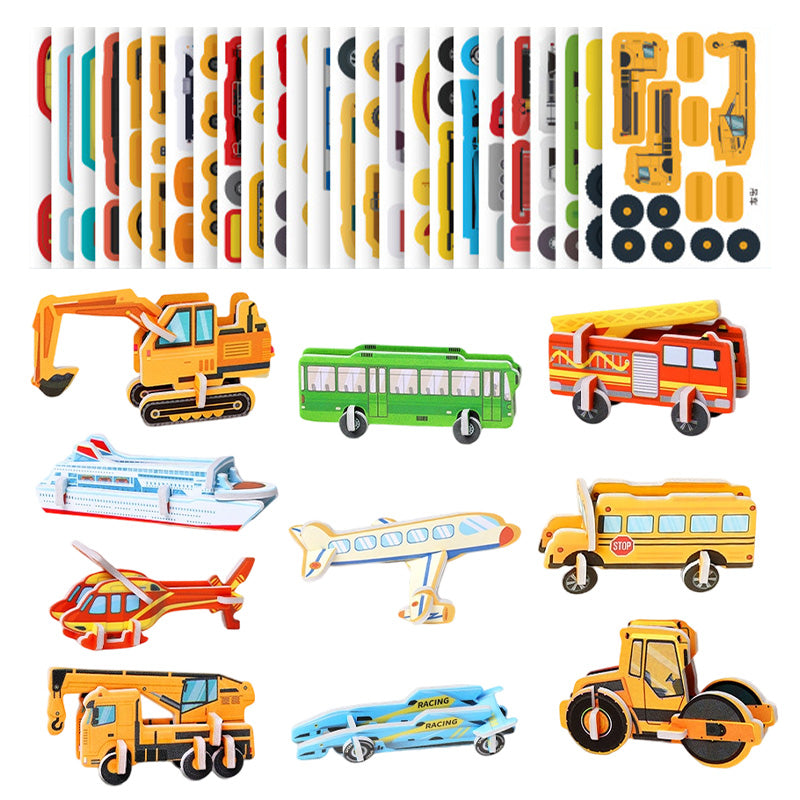 🎨 Rompecabezas educativos 3D para niños-ES