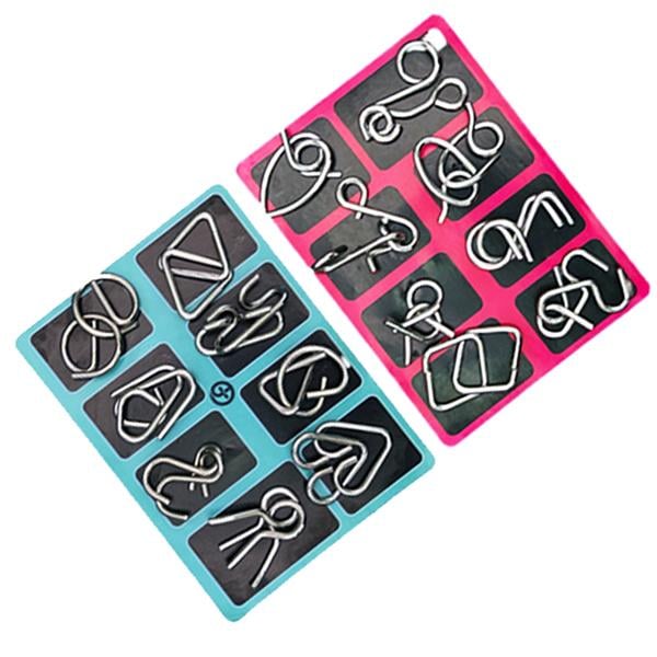 🔥Izobraževalne intelektualne igrače Igrače za prepoznavanje intelekta, kovinske sestavljanke-SI