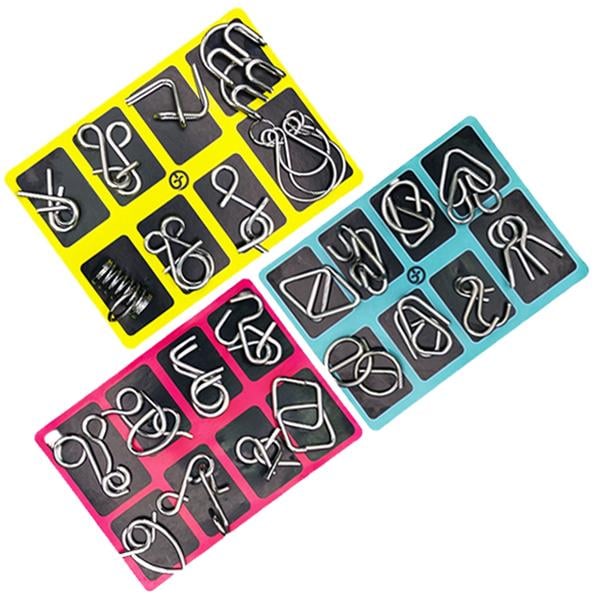 🔥Izobraževalne intelektualne igrače Igrače za prepoznavanje intelekta, kovinske sestavljanke-SI