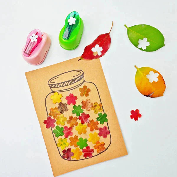 Kūrybinių rankdarbių rinkinys vaikams su skylamušiu-LT