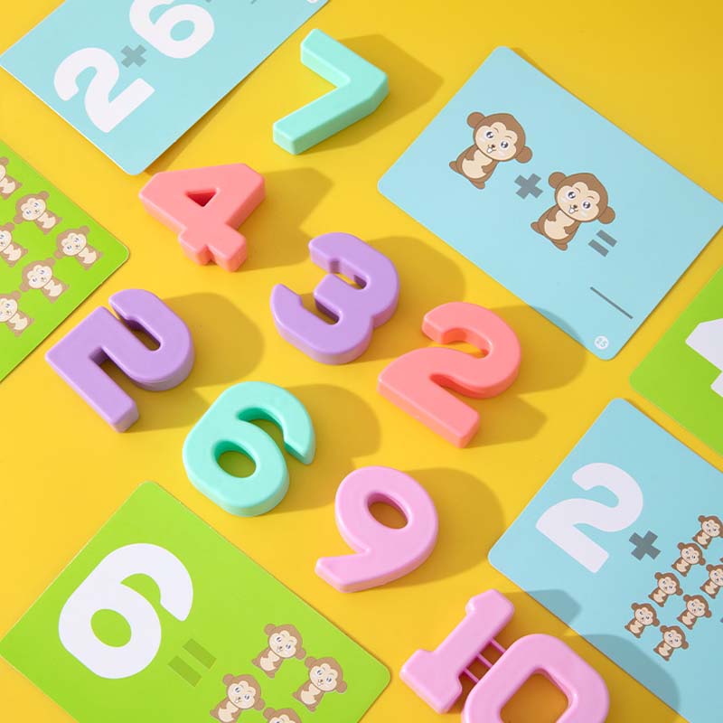 🐸Juego de juguetes para niños con animales de dibujos animados y escamas-ES