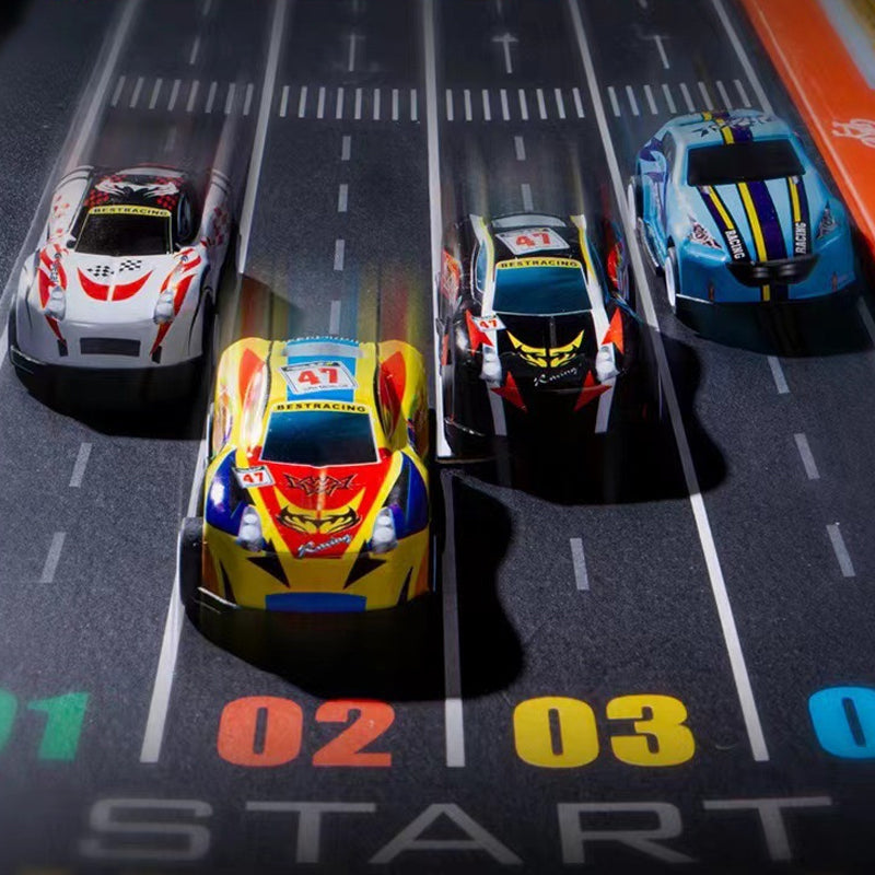 🎅 48 % NUOLAIDA Kalėdų išpardavimui 🎁 48 mini automobiliai su įmontuotu garažu-LT