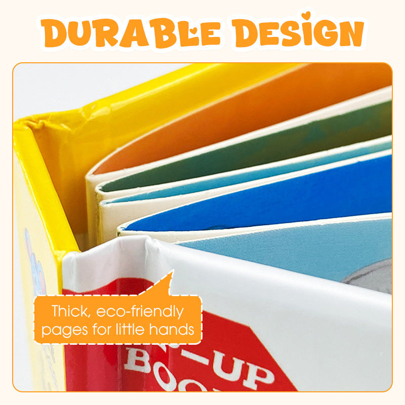 ✨【Vaikiška knyga su 3D gyvūnais – interaktyvi mokymosi priemonė patiems mažiausiems】✨-LT