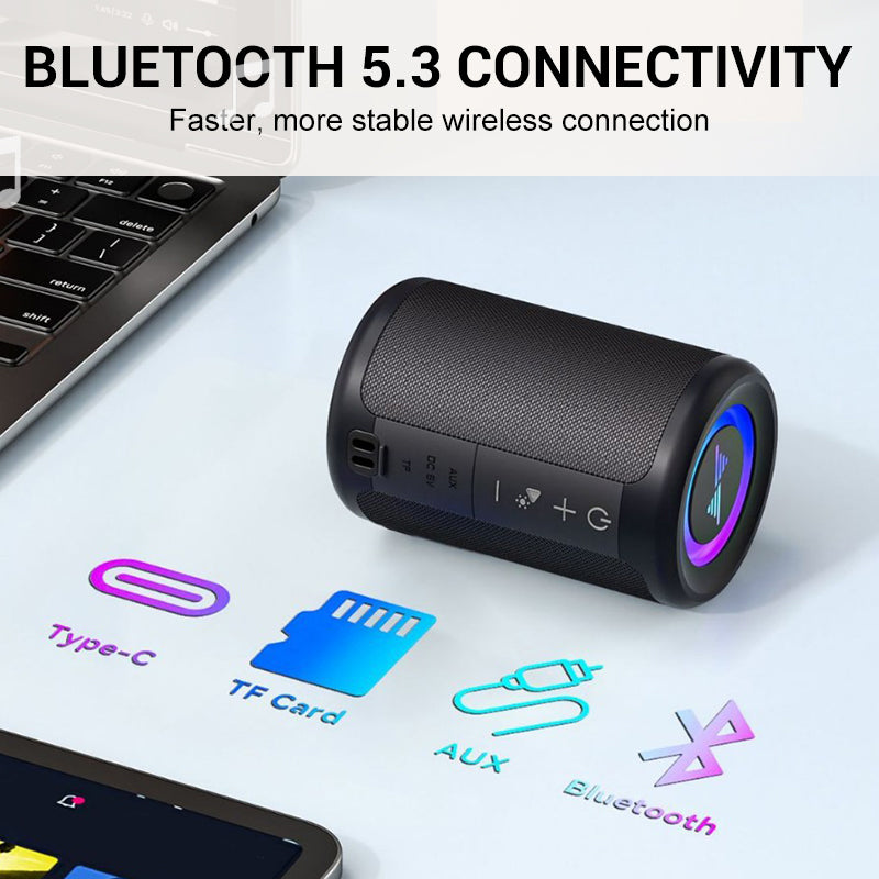 🎵 Nešiojama vandeniui atspari „Bluetooth“ kolonėlė-LT