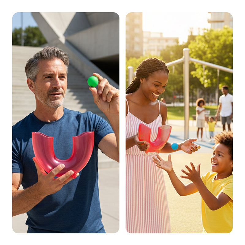 Παιχνίδι ζογκλερικών Pindaloo με τρεις μπάλες-GR