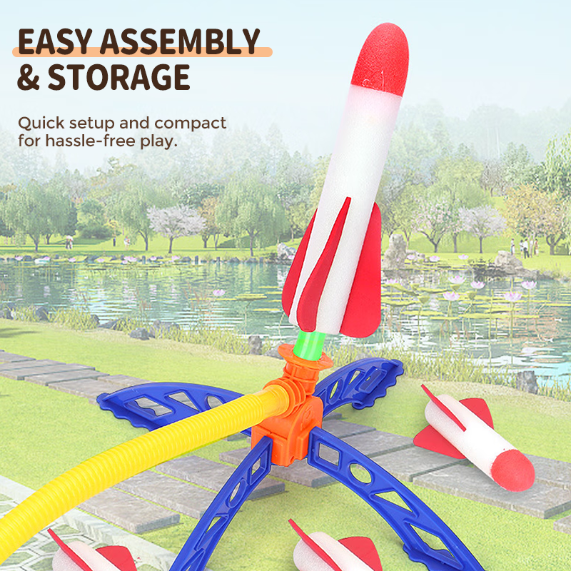 🚀LED raketni izstreljevalec za otroke-SI