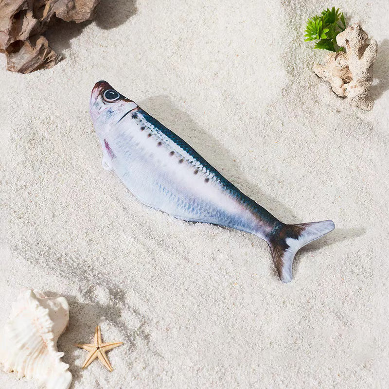 🐈Ρεαλιστικό παιχνίδι ψαριών για γάτες που πηδούν-GR