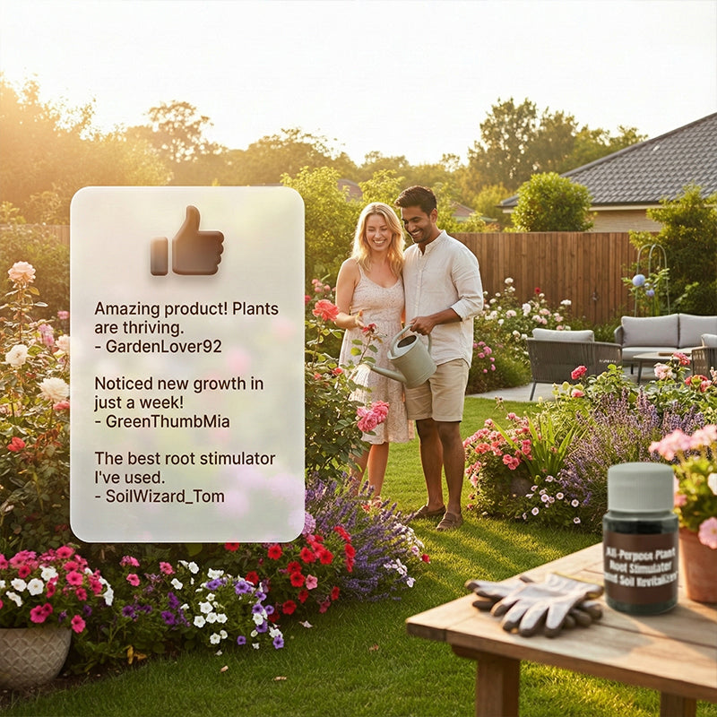 Universalus augalų šaknų stimuliatorius ir dirvožemio atgaivinimo priemonė-LT