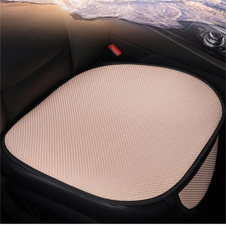 🚗 Αεριζόμενα και αντιολισθητικά βαμβακερά καλύμματα καθισμάτων αυτοκινήτου | Άνετα όλο το χρόνο, ένα μέγεθος ταιριάζει σε όλους-GR