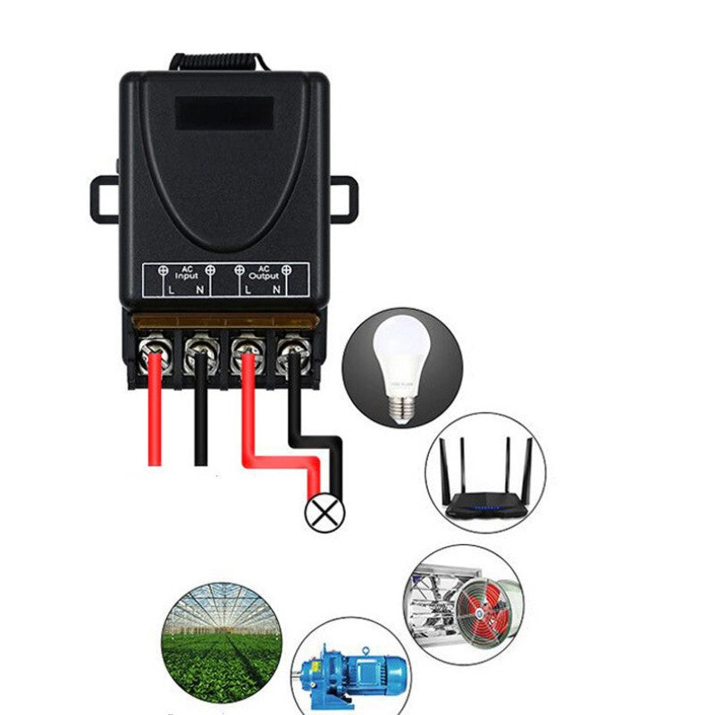 Ασύρματος διακόπτης και δέκτης τηλεχειρισμού, δεν απαιτείται καλωδίωση-GR