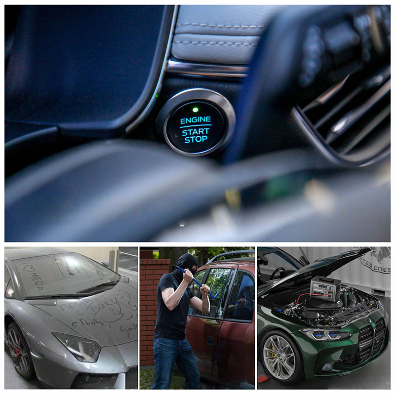 🚗⚡Διακόπτης αποσύνδεσης μπαταρίας αυτοκινήτου 12V/24V με τηλεχειριστήριο🔋-GR