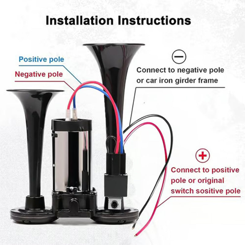 Κόρνες αέρα για τρένα, φορτηγά και αυτοκίνητα-GR