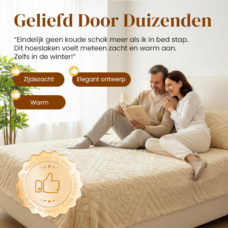 🔥 Specialus pasiūlymas: 360° elastinga, minkšta megzta paklodė su guma-LT