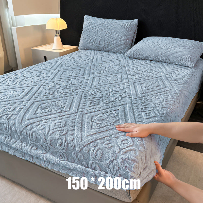 🔥 Specialus pasiūlymas: 360° elastinga, minkšta megzta paklodė su guma-LT