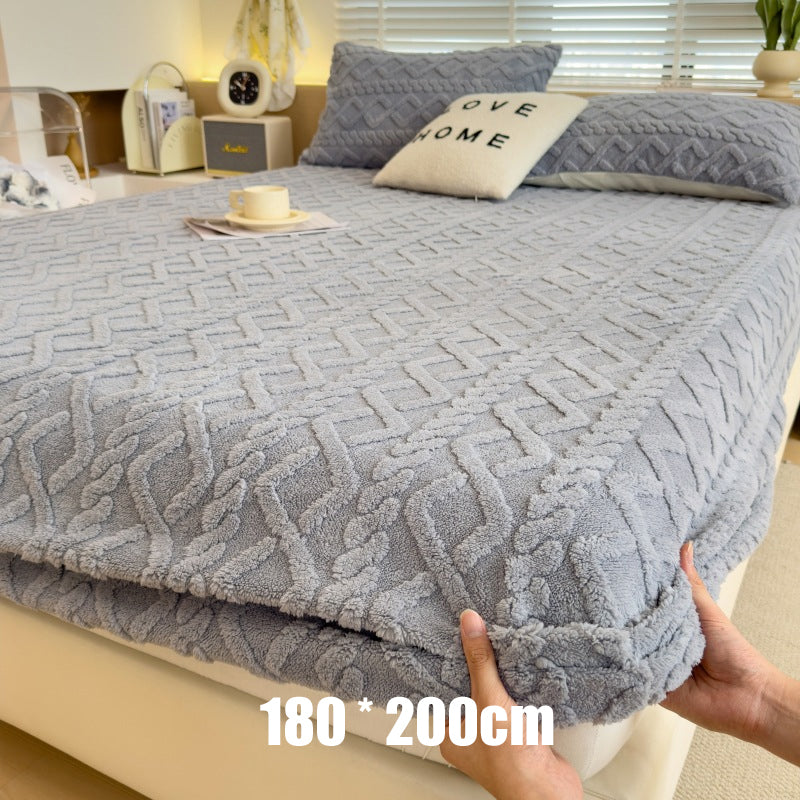 🔥 Specialus pasiūlymas: 360° elastinga, minkšta megzta paklodė su guma-LT