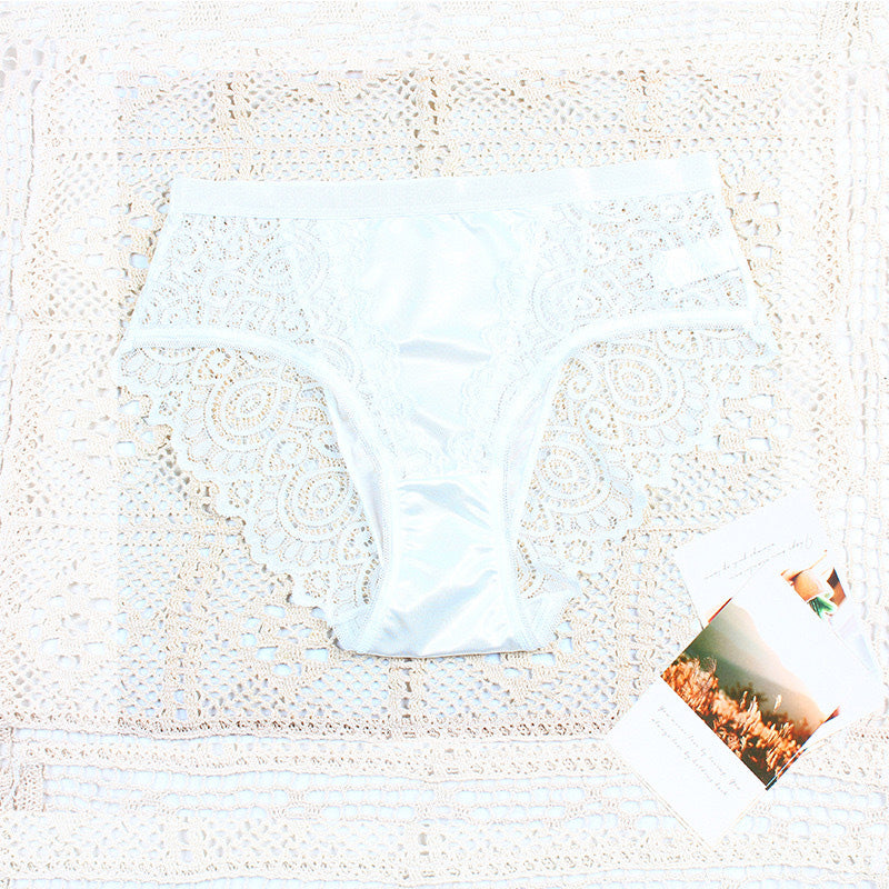 Patogios ir vientisos kelnaitės su elegantiškais nėriniais-LT