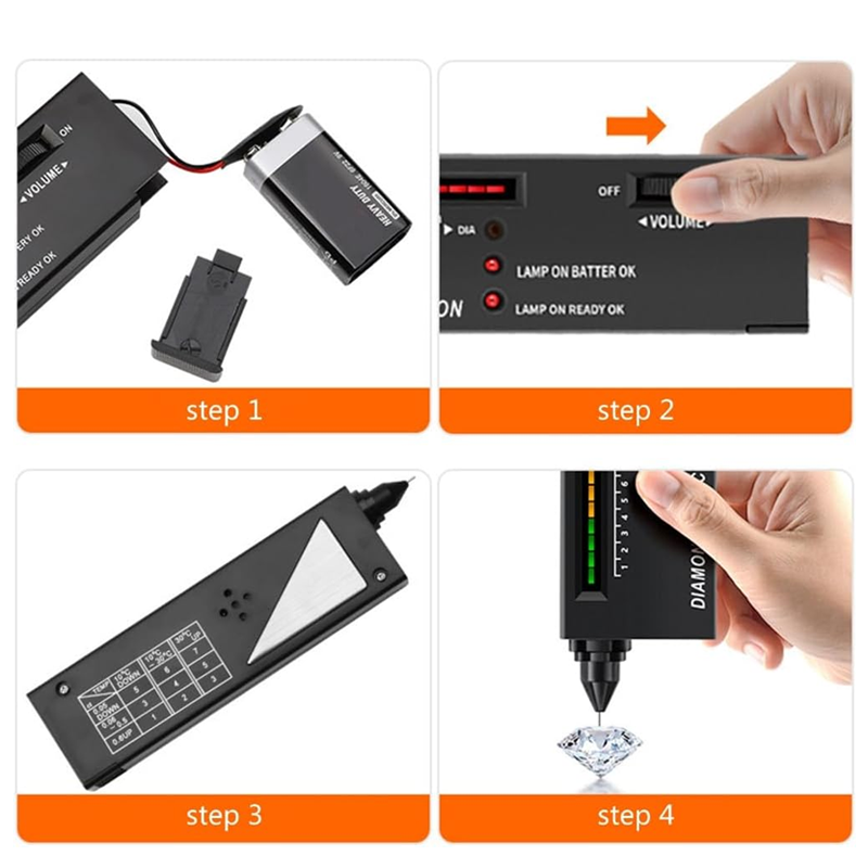 💎Profesionalus deimantų bandymo rašiklis-LT