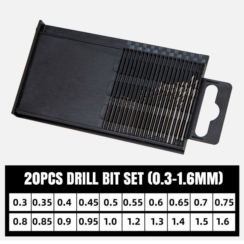 Titano dengtų grąžtų rinkinys (20/25/150/99 vnt.)-LT