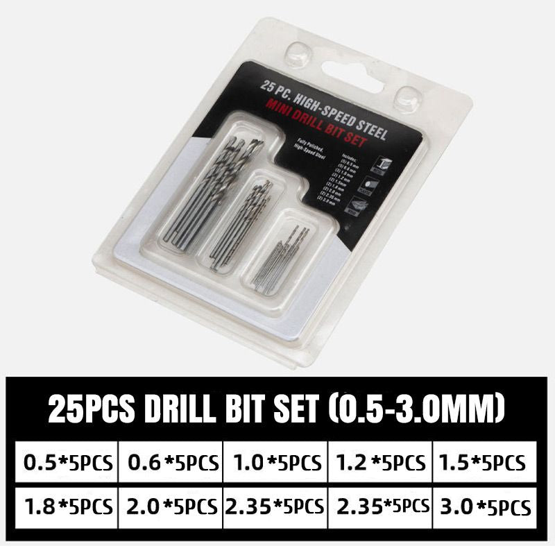 Titano dengtų grąžtų rinkinys (20/25/150/99 vnt.)-LT