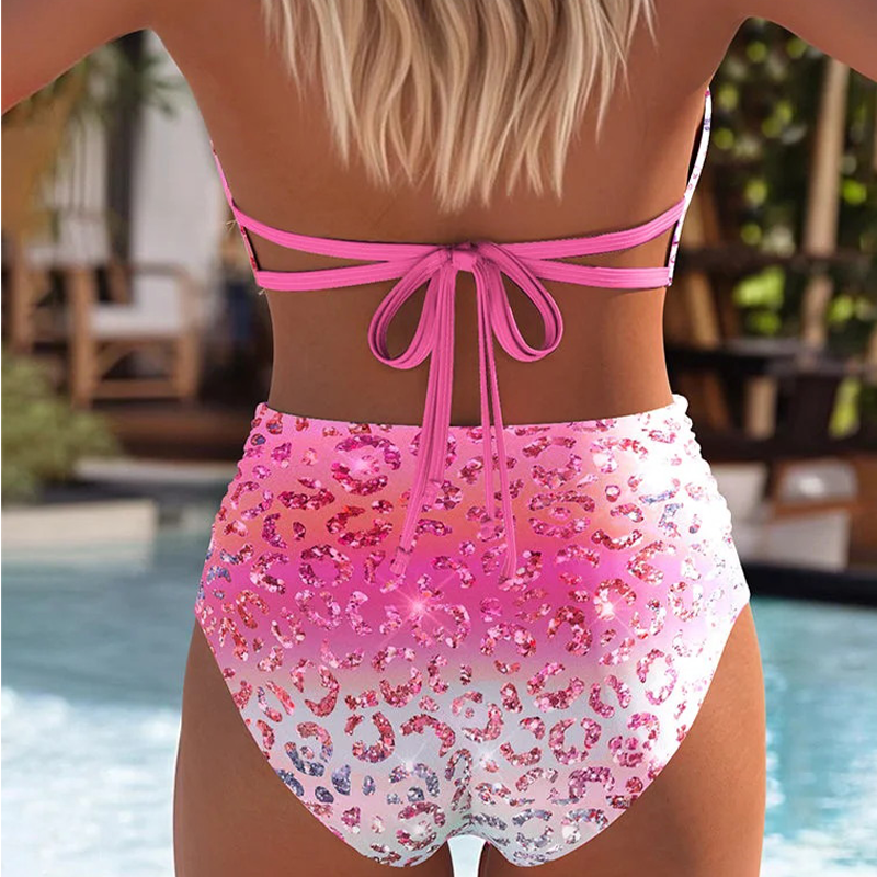 👙🌊 Sexy bikiny s potlačou a ramienkami-SK